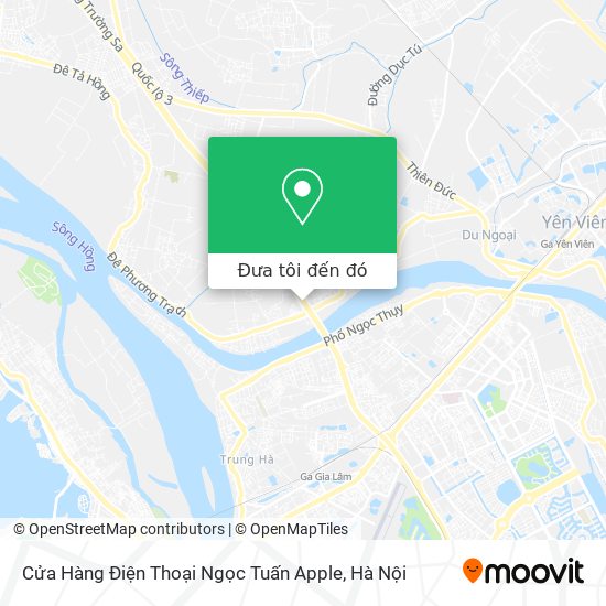 Bản đồ Cửa Hàng Điện Thoại Ngọc Tuấn Apple