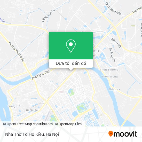 Bản đồ Nhà Thờ Tổ Họ Kiều