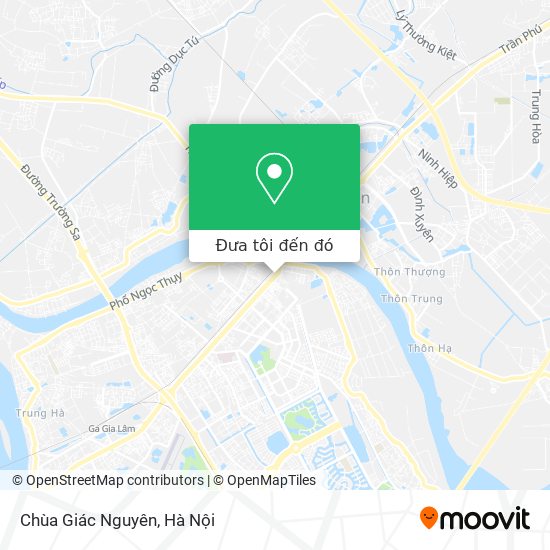 Bản đồ Chùa Giác Nguyên