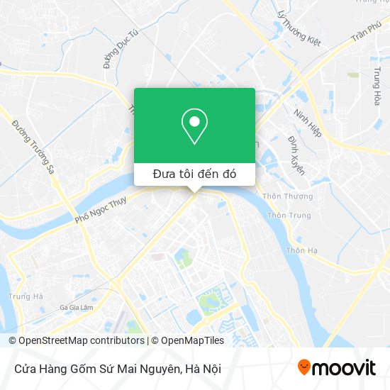 Bản đồ Cửa Hàng Gốm Sứ Mai Nguyên