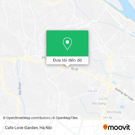 Bản đồ Cafe Love Garden
