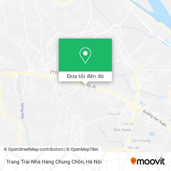 Bản đồ Trang Trại-Nhà Hàng Chung Chồn