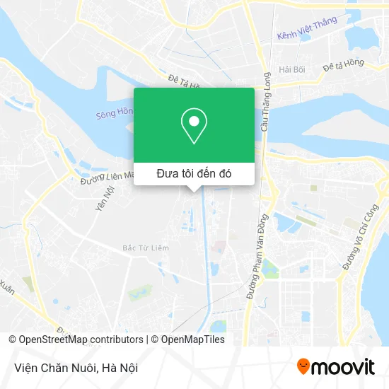 Bản đồ Viện Chăn Nuôi