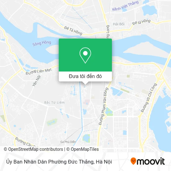 Bản đồ Ủy Ban Nhân Dân Phường Đức Thắng