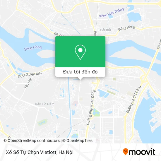 Bản đồ Xổ Số Tự Chọn Vietlott