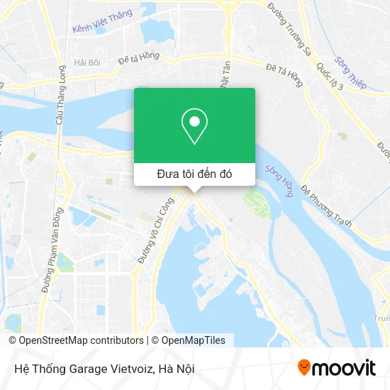 Bản đồ Hệ Thống Garage Vietvoiz