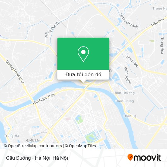 Bản đồ Cầu Đuống - Hà Nội