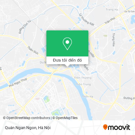 Bản đồ Quán Ngan Ngon
