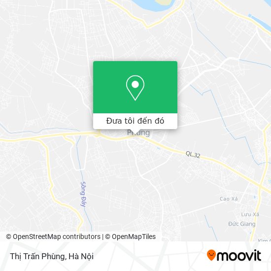 Bản đồ Thị Trấn Phùng