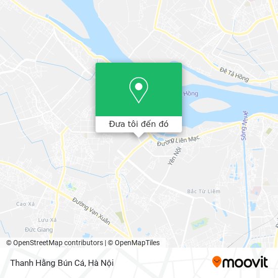 Bản đồ Thanh Hằng Bún Cá