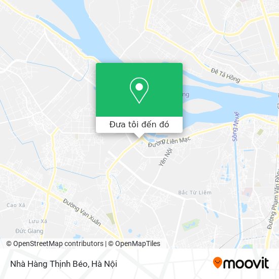 Bản đồ Nhà Hàng Thịnh Béo
