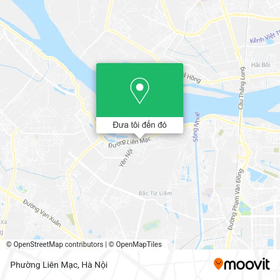 Bản đồ Phường Liên Mạc