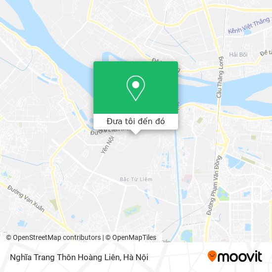 Bản đồ Nghĩa Trang Thôn Hoàng Liên