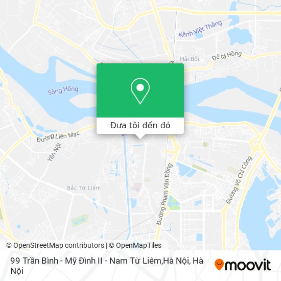 Bản đồ 99 Trần Bình - Mỹ Đình II - Nam Từ Liêm,Hà Nội
