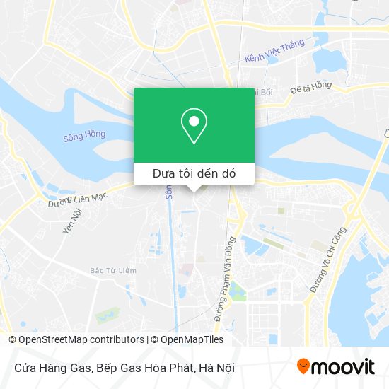 Bản đồ Cửa Hàng Gas, Bếp Gas Hòa Phát