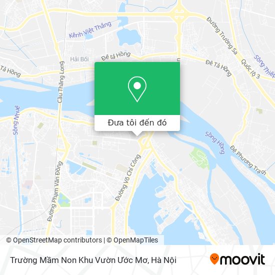 Bản đồ Trường Mầm Non Khu Vườn Ước Mơ