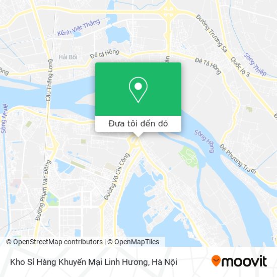 Bản đồ Kho Sỉ Hàng Khuyến Mại Linh Hương