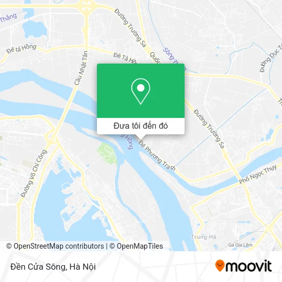 Bản đồ Đền Cửa Sông