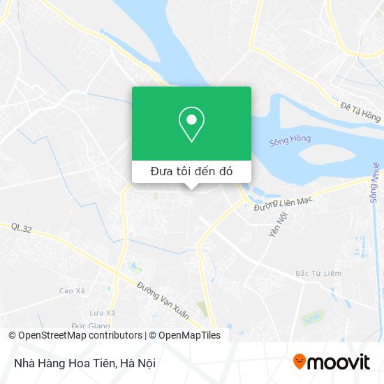 Bản đồ Nhà Hàng Hoa Tiên