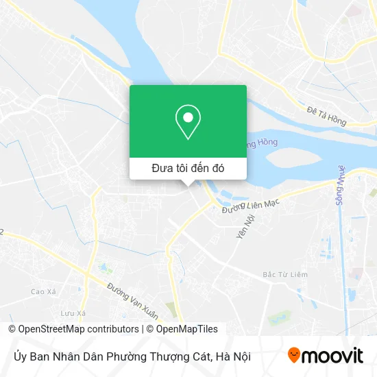 Bản đồ Ủy Ban Nhân Dân Phường Thượng Cát