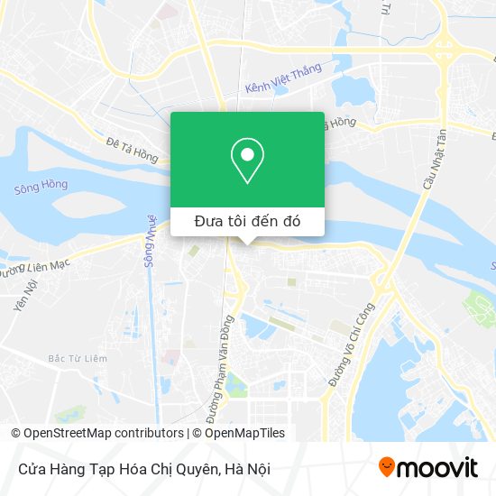 Bản đồ Cửa Hàng Tạp Hóa Chị Quyên
