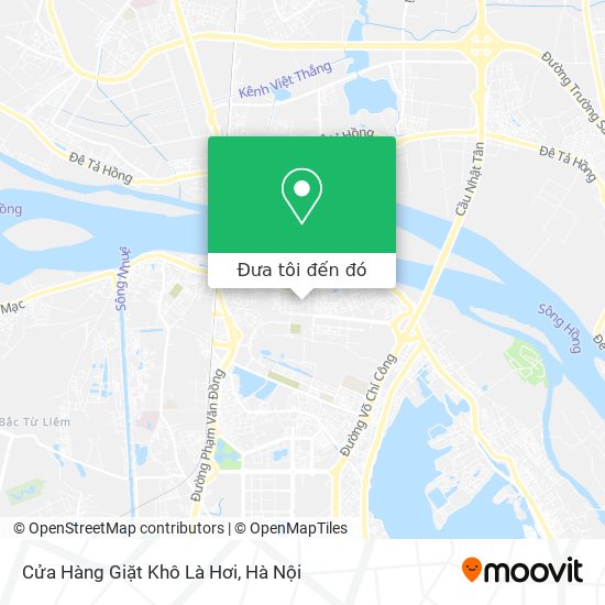 Bản đồ Cửa Hàng Giặt Khô Là Hơi