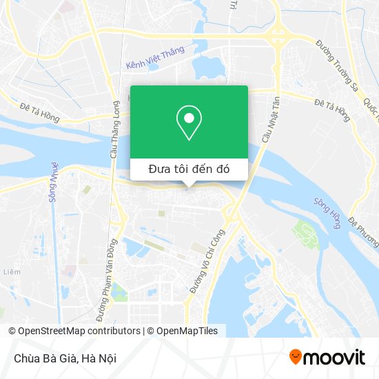 Bản đồ Chùa Bà Già