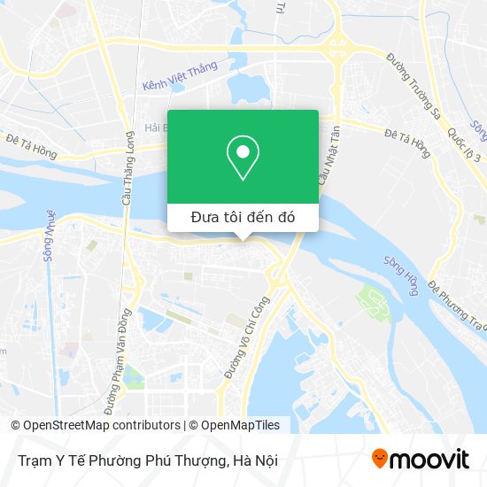 Bản đồ Trạm Y Tế Phường Phú Thượng