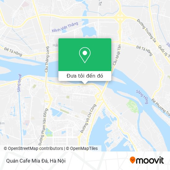 Bản đồ Quán Cafe Mía Đá