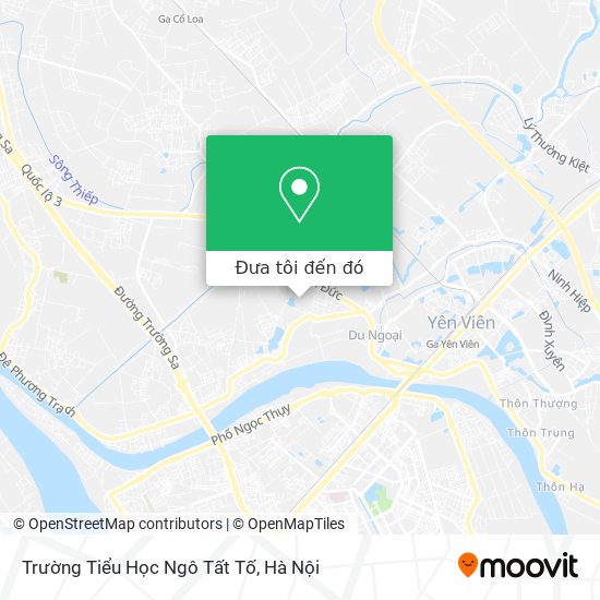 Bản đồ Trường Tiểu Học Ngô Tất Tố