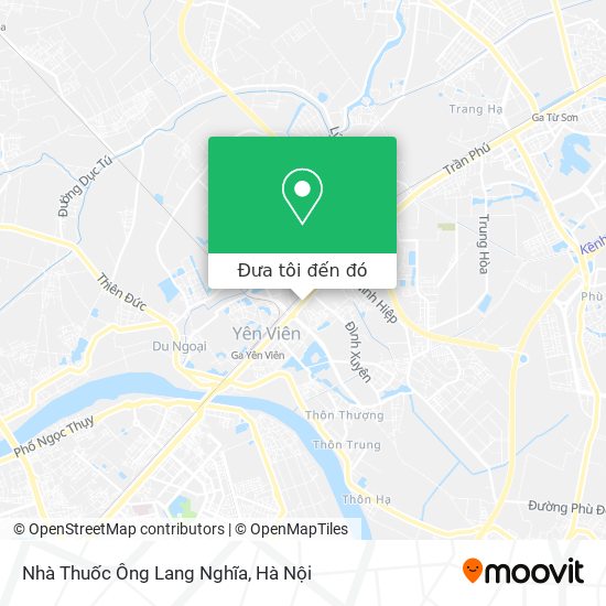 Bản đồ Nhà Thuốc Ông Lang Nghĩa
