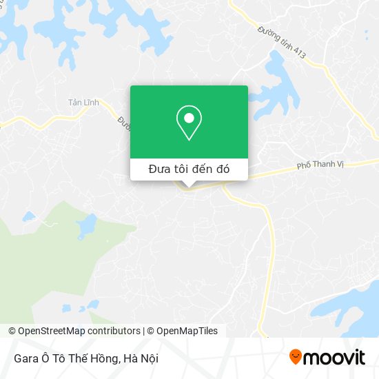 Bản đồ Gara Ô Tô Thế Hồng