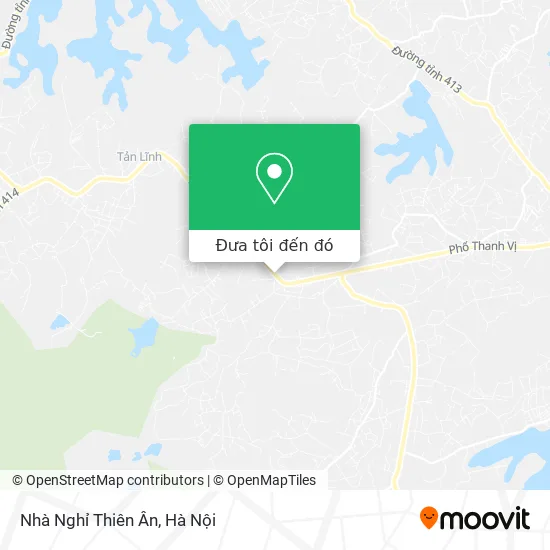 Bản đồ Nhà Nghỉ Thiên Ân