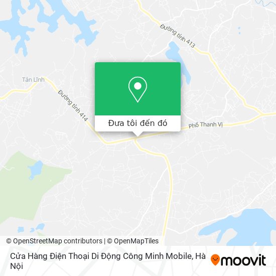 Bản đồ Cửa Hàng Điện Thoại Di Động Công Minh Mobile