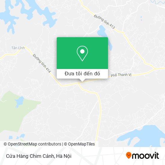 Bản đồ Cửa Hàng Chim Cảnh
