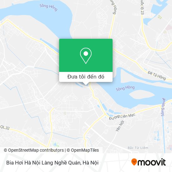 Bản đồ Bia Hơi Hà Nội Làng Nghề Quán