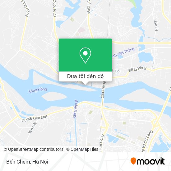 Bản đồ Bến Chèm