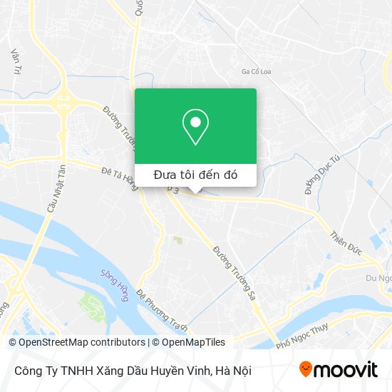 Bản đồ Công Ty TNHH Xăng Dầu Huyền Vinh