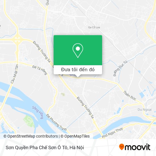 Bản đồ Sơn Quyền Pha Chế Sơn Ô Tô
