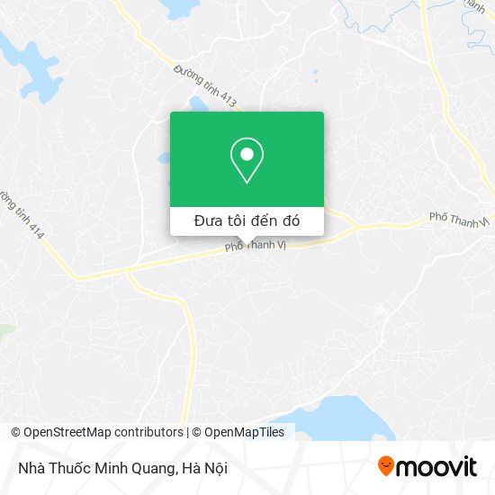 Bản đồ Nhà Thuốc Minh Quang