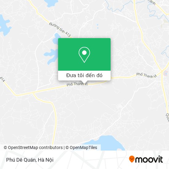Bản đồ Phú Dê Quán