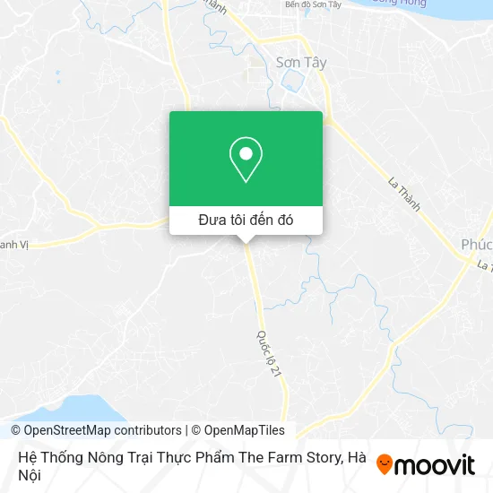 Bản đồ Hệ Thống Nông Trại Thực Phẩm The Farm Story