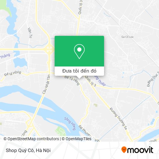Bản đồ Shop Quý Cô