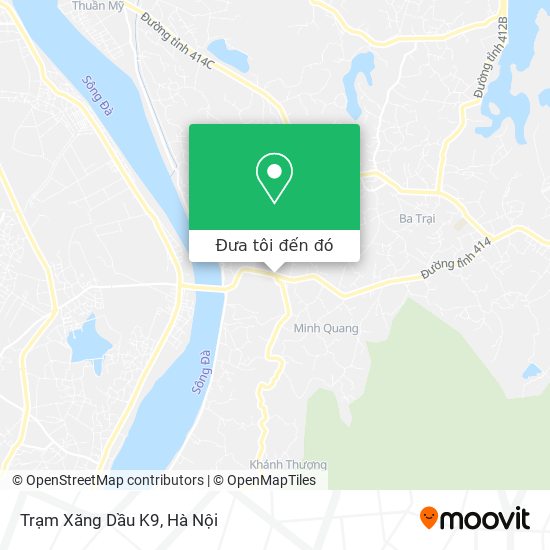 Bản đồ Trạm Xăng Dầu K9