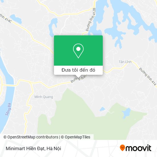 Bản đồ Minimart Hiền Đạt