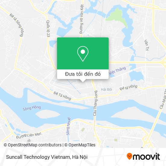 Bản đồ Suncall Technology Vietnam