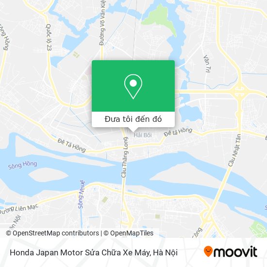 Bản đồ Honda Japan Motor Sửa Chữa Xe Máy
