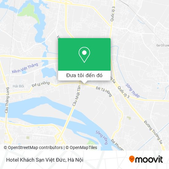 Bản đồ Hotel Khách Sạn Việt Đức