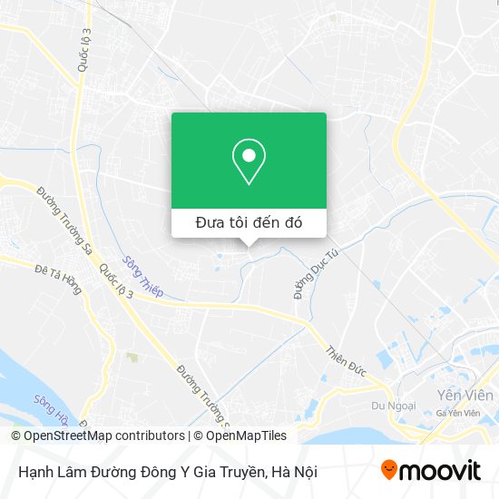 Bản đồ Hạnh Lâm Đường Đông Y Gia Truyền