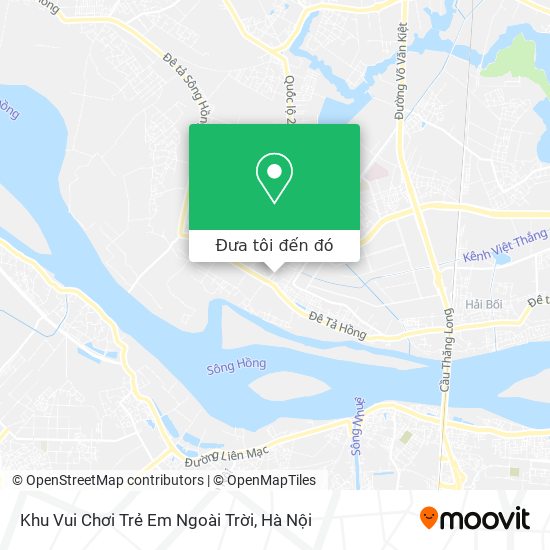 Bản đồ Khu Vui Chơi Trẻ Em Ngoài Trời